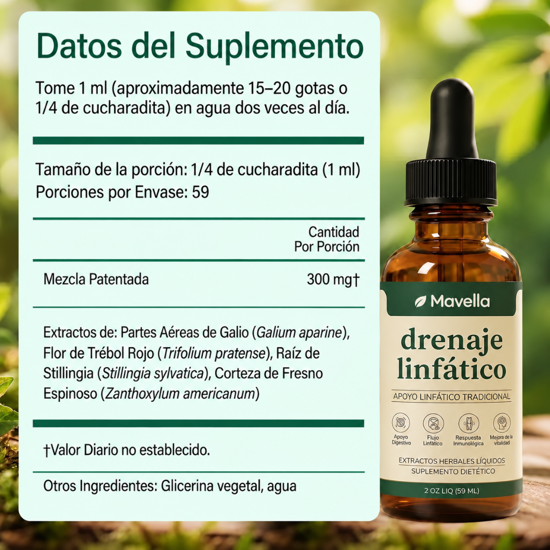 Drenaje Linfático Natural — Mavella